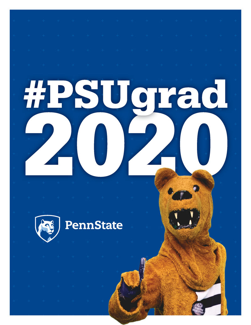 Nittany Lion "PSUgrad 2020"