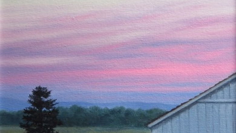 Bryan Farm Sunset by Freya Qually