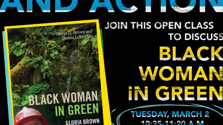 Black Woman in Green 