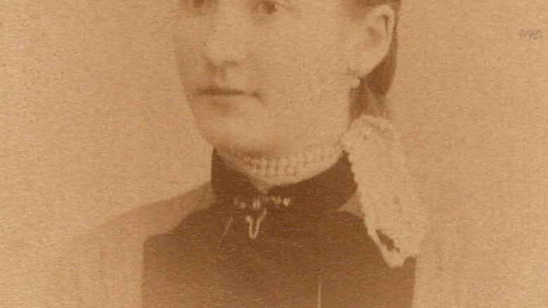 Sepia photo of woman
