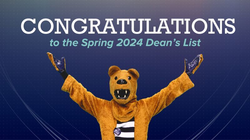 Spring 2024 Dean's List