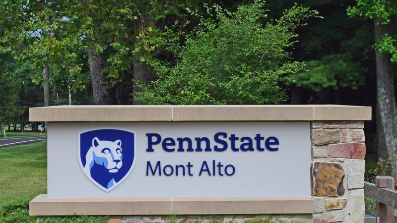 Penn State Mont Alto Virtual Tour - 01 Entrance and Bridge