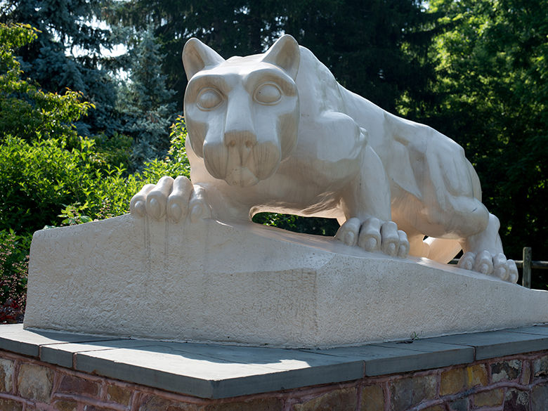 Penn State Mont Alto lion shrine
