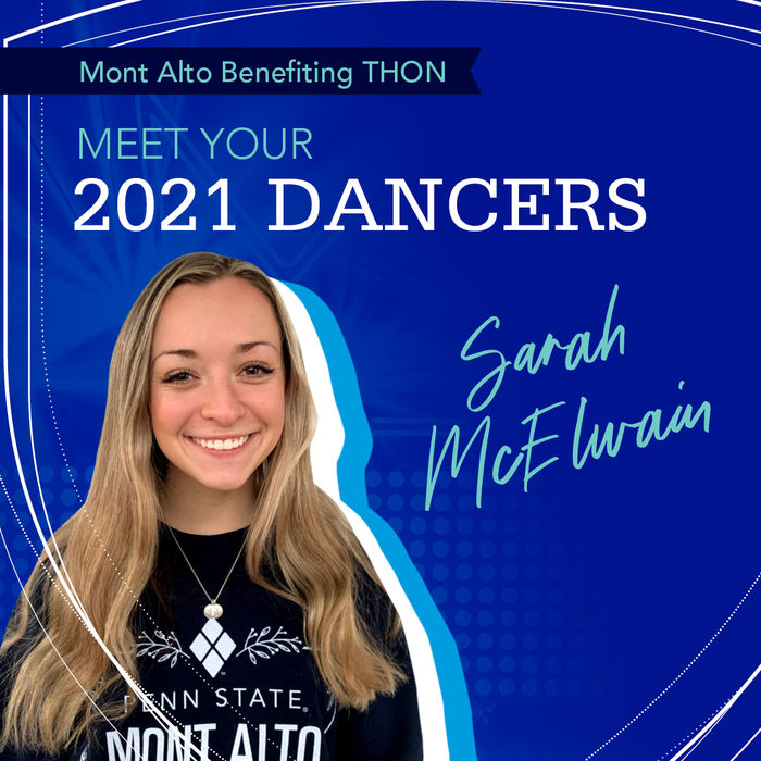 Photo of white female student "THON 2021 Dancers Sarah McElwain 