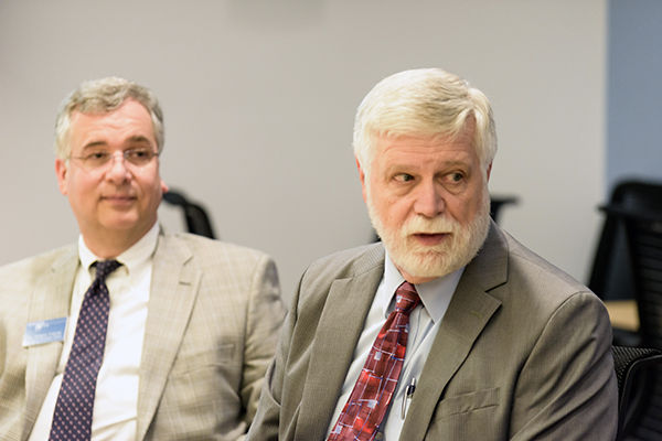 Drs. Robert Farrell and David Chown of Penn State York