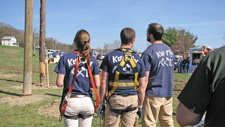 2009 pole climb