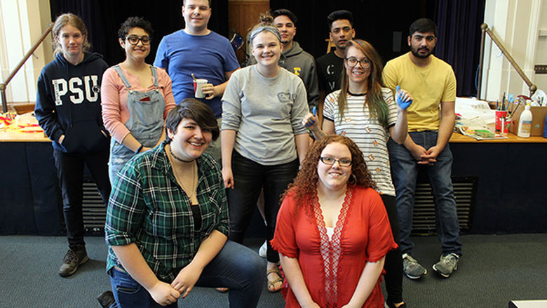 Mont Alto Theater Students Puppet Show