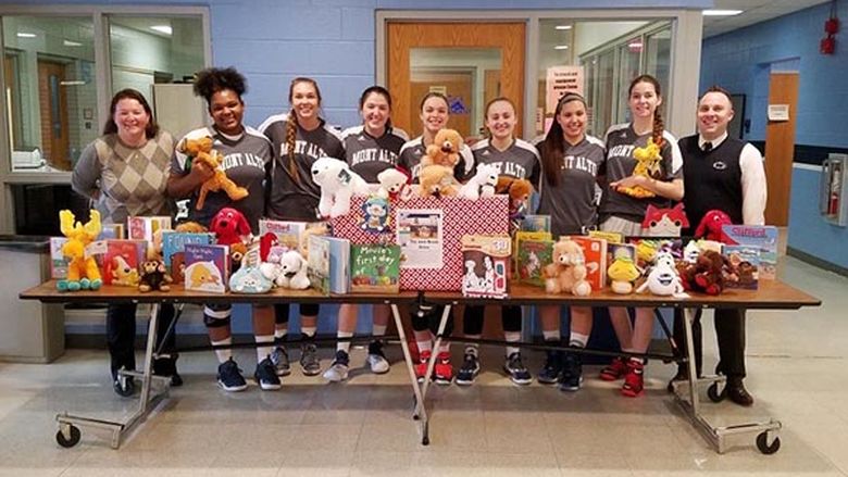 Mont Alto Women's Basketball Team Toy and Book Drive