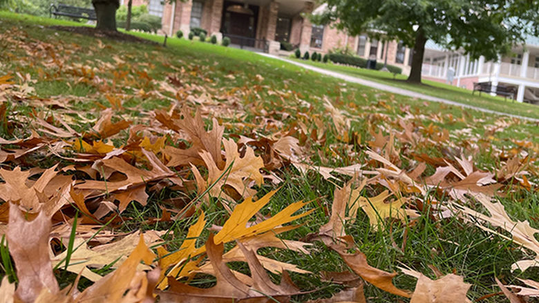 Fall photo of Wiestling Student Center