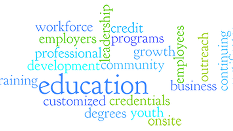 Continuing Education Wordle