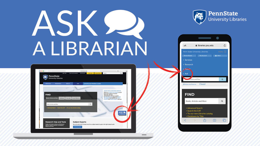“Ask a Librarian” campaign