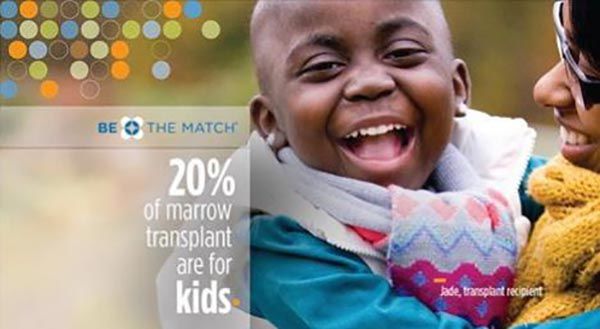 20% of marrow transplant are for kids