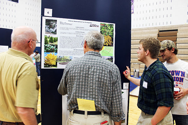 Jeremy Newman describes exhibit