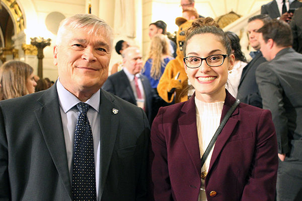 Eric Barron and Nicole Nygard Eric Barron and Nicole Nygard