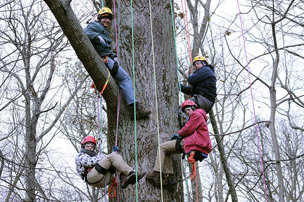 Forestry Students Experience "Big Tree Climb" Forestry Students Experience "Big Tree Climb"