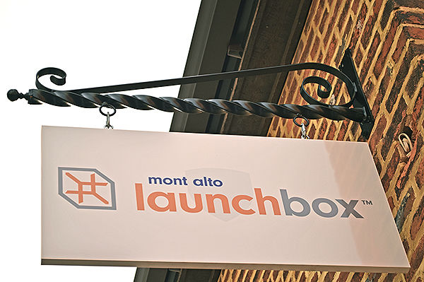Mont Alto LaunchBox sign Mont Alto LaunchBox sign