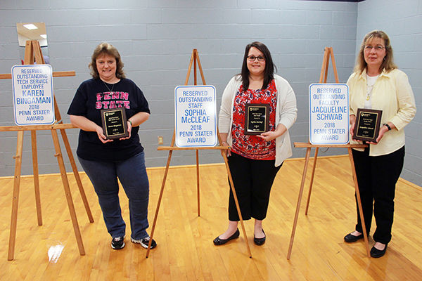 Mont Alto 2018 Penn Stater Awardees