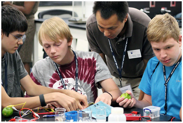 Mont Alto STEM camp participants