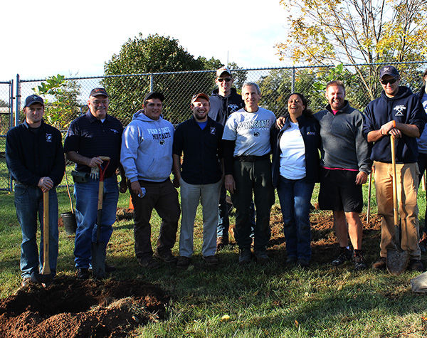 Penn State Mont Alto forestors plant Trees for Tomorrow Penn State Mont Alto forestors plant Trees for Tomorrow