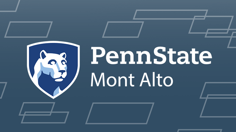 Penn State Mont Alto donates PPE Penn State Mont Alto mark