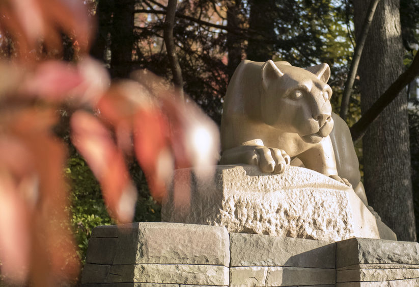 Nittany Lion Shrine autumn