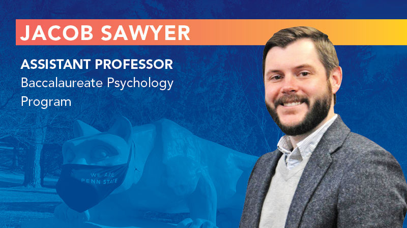 "Jacob Sawyer, assistant professor psychology"