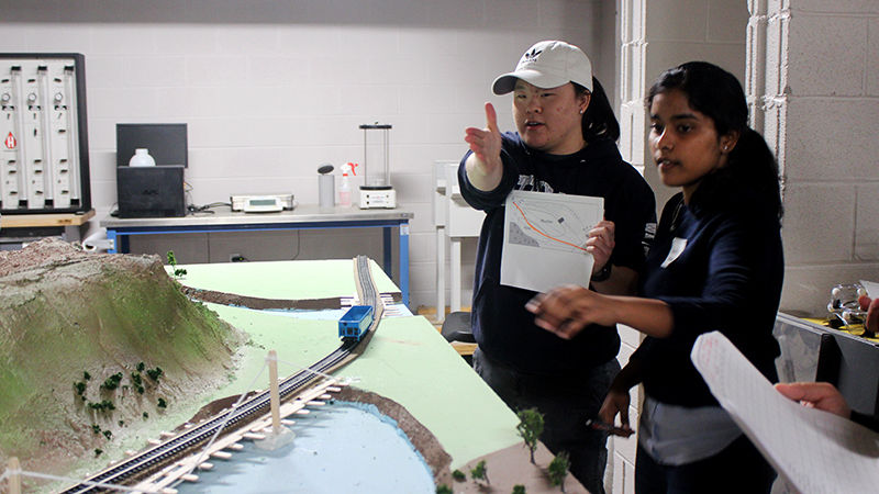 Participants in the 2019 Women in Engineering Competition